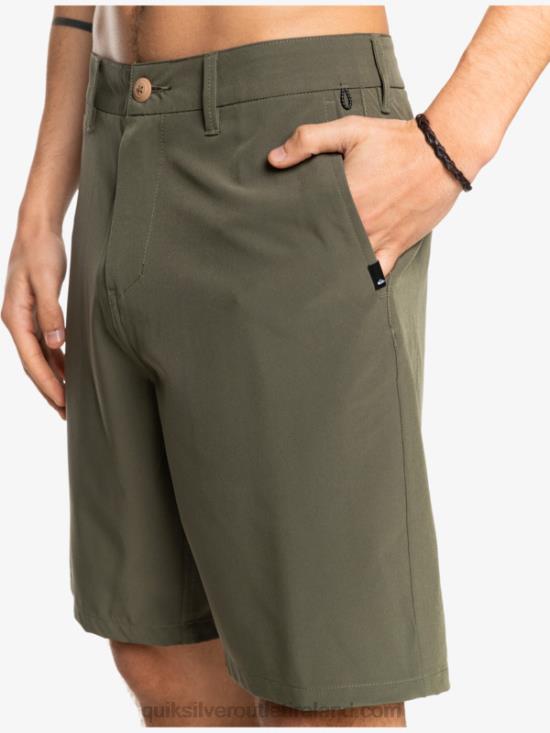 Men Quiksilver Ocean Union Amphibian 20 Hybrid Shorts N02TD150 grape leaf