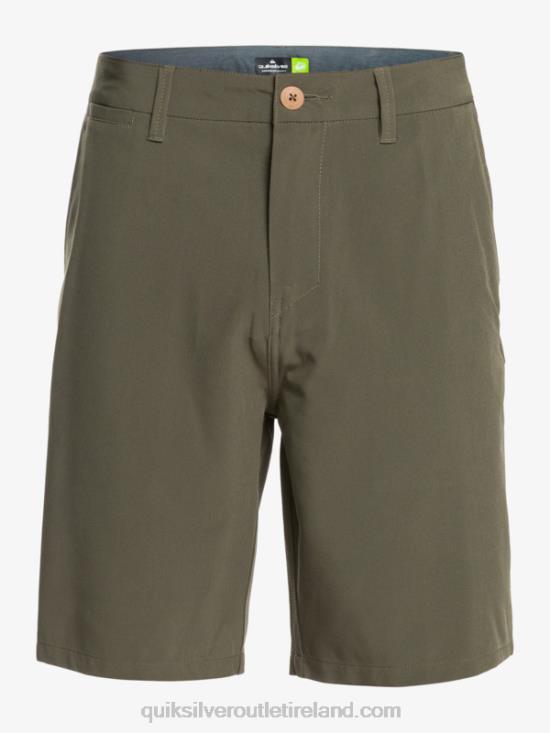 Men Quiksilver Ocean Union Amphibian 20 Hybrid Shorts N02TD150 grape leaf