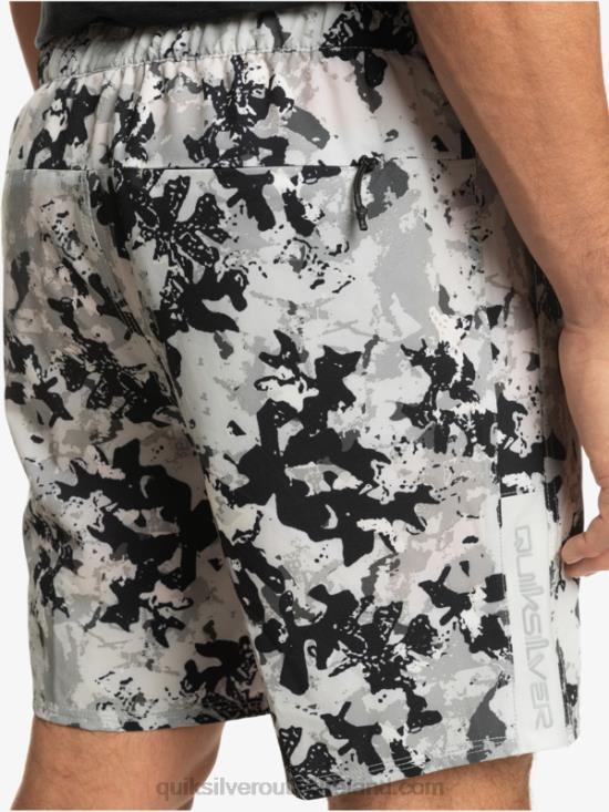 Men Quiksilver Omni 17 Training Shorts N02TD793 grey violet