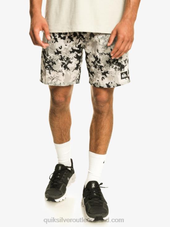 Men Quiksilver Omni 17 Training Shorts N02TD793 grey violet