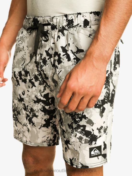 Men Quiksilver Omni 17 Training Shorts N02TD793 grey violet