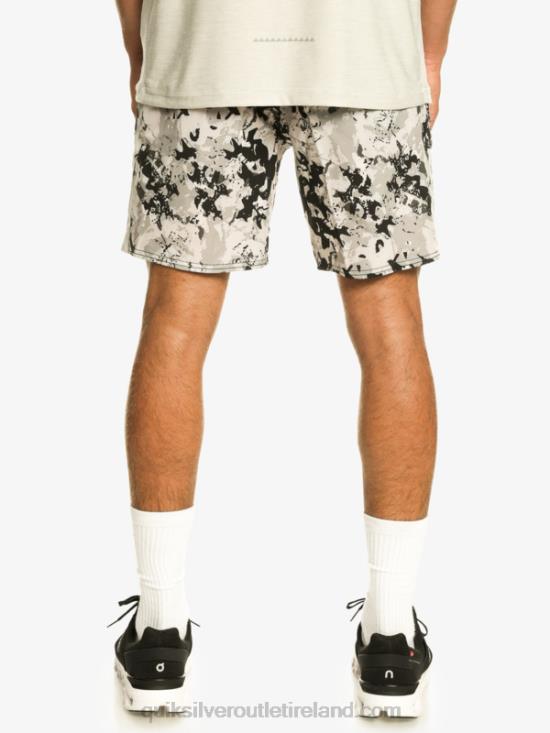 Men Quiksilver Omni 17 Training Shorts N02TD793 grey violet
