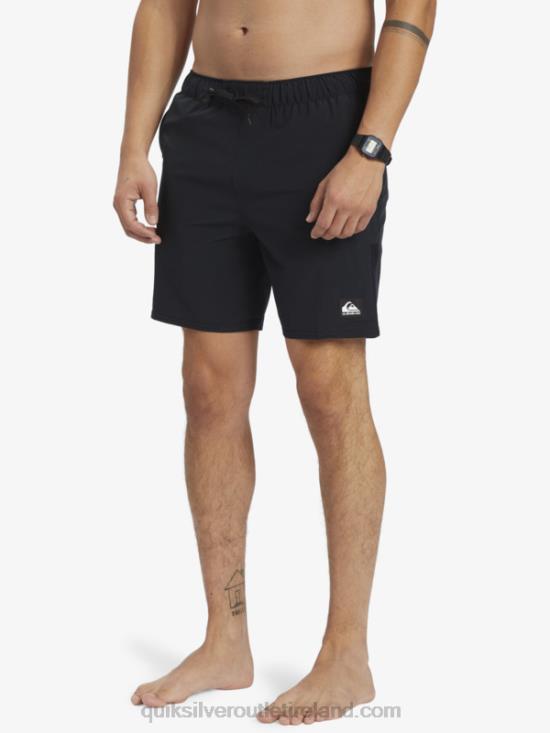 Men Quiksilver Omni Stretch 17 Training Shorts N02TD827 black