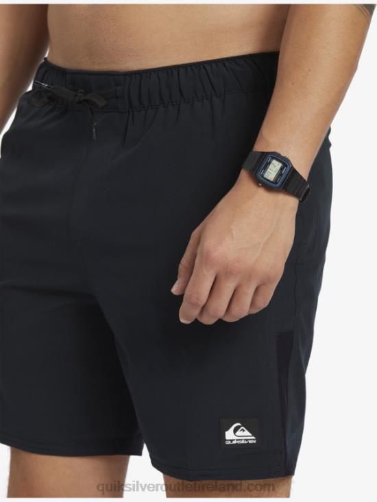 Men Quiksilver Omni Stretch 17 Training Shorts N02TD827 black
