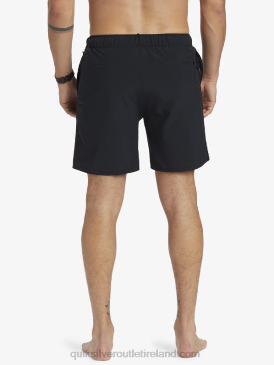 Men Quiksilver Omni Stretch 17 Training Shorts N02TD827 black