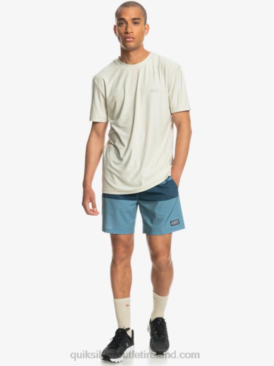 Men Quiksilver Omni Training 17 Stretch Shorts N02TD1690 provincial blue