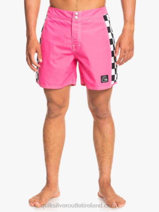 Men Quiksilver Original Arch 16 Boardshorts N02TD1781 shocking pink