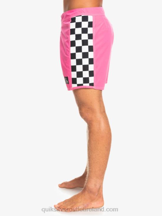 Men Quiksilver Original Arch 16 Boardshorts N02TD1781 shocking pink