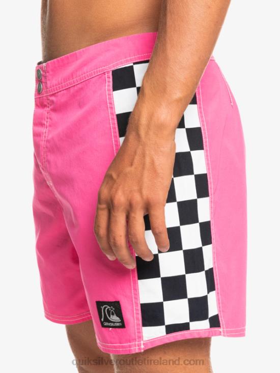 Men Quiksilver Original Arch 16 Boardshorts N02TD1781 shocking pink