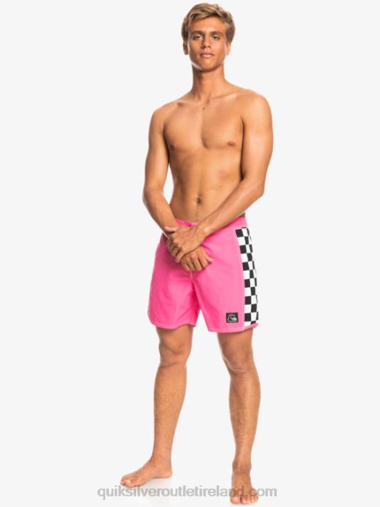Men Quiksilver Original Arch 16 Boardshorts N02TD1781 shocking pink
