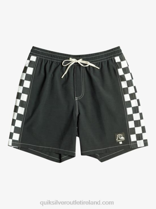 Men Quiksilver Original Arch 17 Volleys N02TD531 black