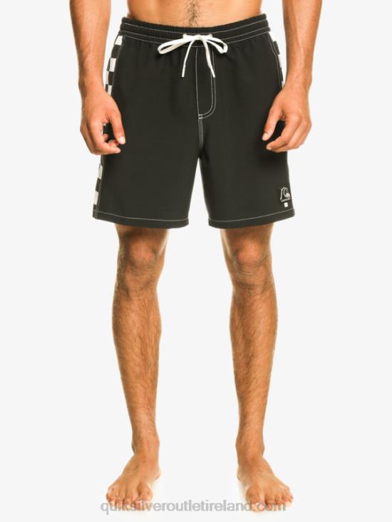Men Quiksilver Original Arch 17 Volleys N02TD531 black
