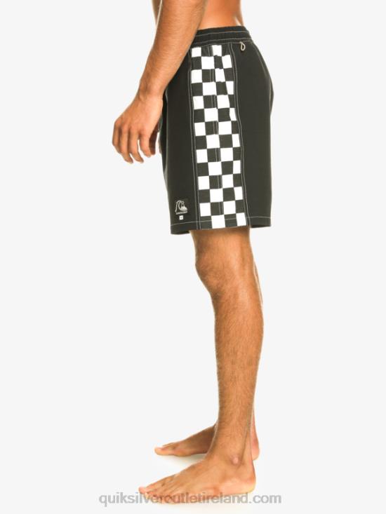 Men Quiksilver Original Arch 17 Volleys N02TD531 black