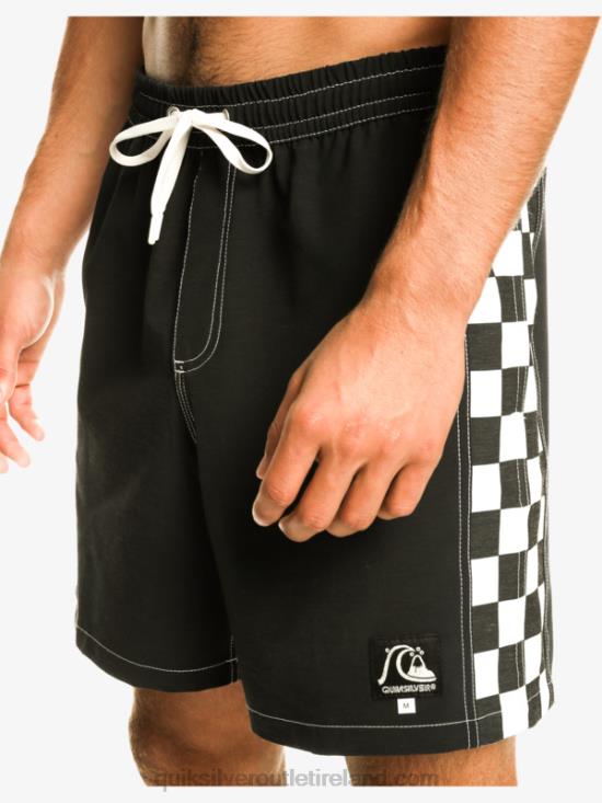 Men Quiksilver Original Arch 17 Volleys N02TD531 black