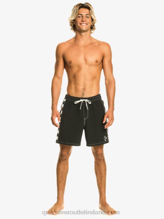 Men Quiksilver Original Arch 17 Volleys N02TD531 black