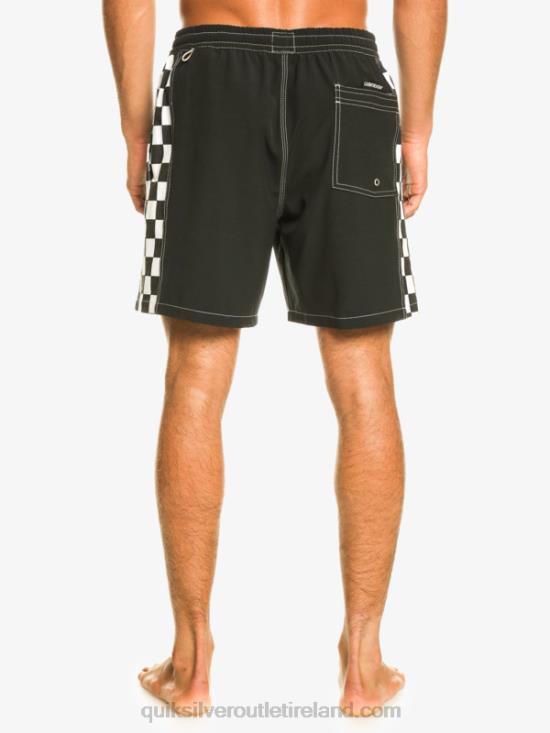 Men Quiksilver Original Arch 17 Volleys N02TD531 black