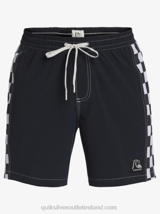 Men Quiksilver Original Arch 17 Volleys N02TD531 black