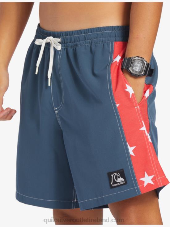 Men Quiksilver Original Arch 17 Volleys N02TD533 midnight navy