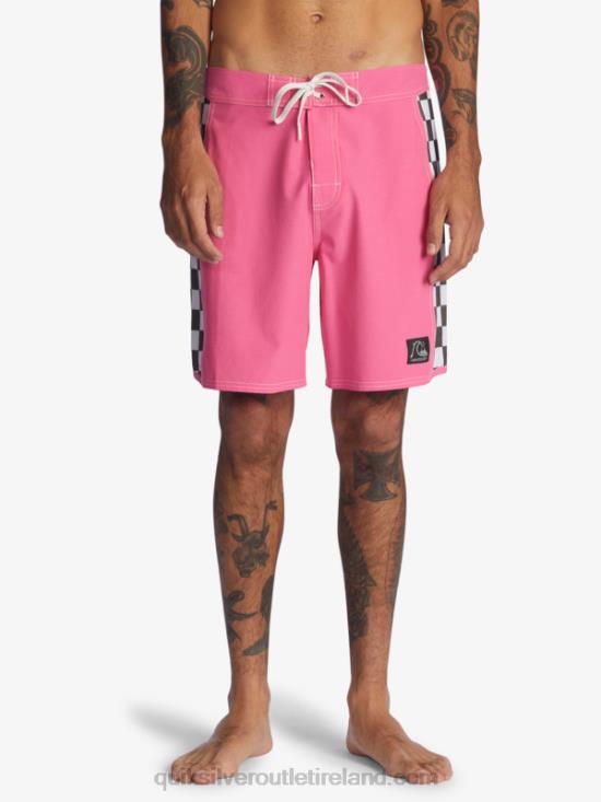 Men Quiksilver Original Arch 18 Boardshorts N02TD1732 shocking pink