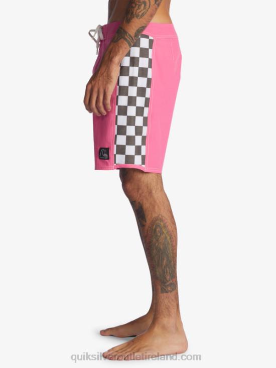Men Quiksilver Original Arch 18 Boardshorts N02TD1732 shocking pink
