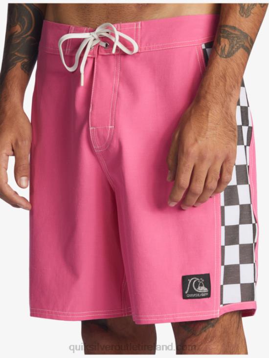 Men Quiksilver Original Arch 18 Boardshorts N02TD1732 shocking pink