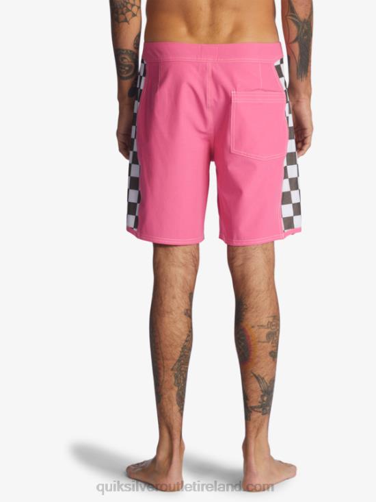 Men Quiksilver Original Arch 18 Boardshorts N02TD1732 shocking pink
