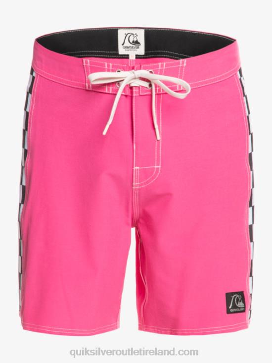 Men Quiksilver Original Arch 18 Boardshorts N02TD1732 shocking pink