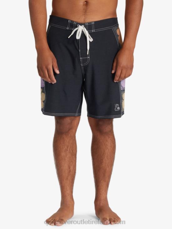 Men Quiksilver Original Arch 18 Boardshorts N02TD1737 black