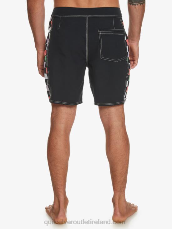 Men Quiksilver Original Arch 18 Boardshorts N02TD174 black