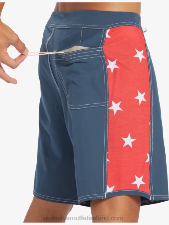 Men Quiksilver Original Arch 18 Boardshorts N02TD175 midnight navy