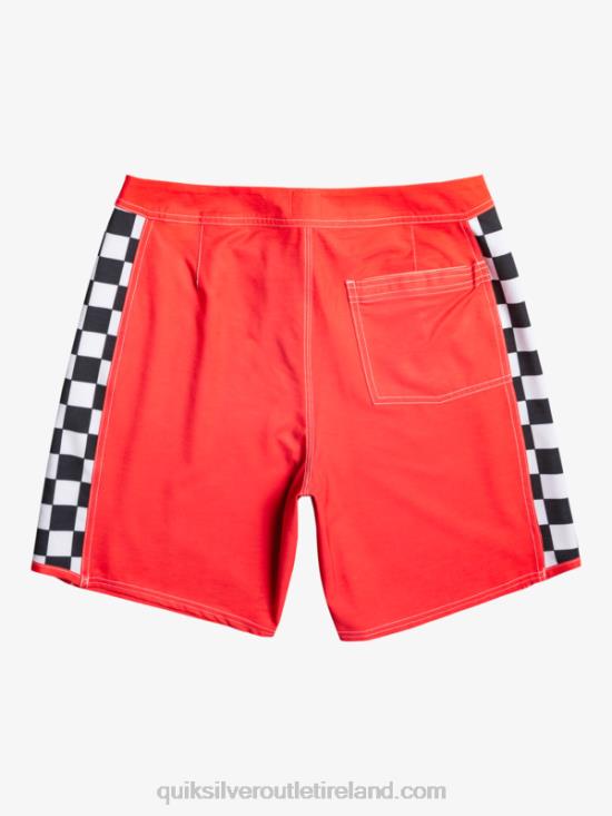 Men Quiksilver Original Arch 18 Boardshorts N02TD176 high risk red