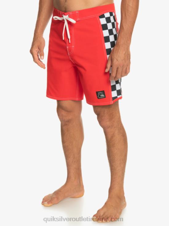 Men Quiksilver Original Arch 18 Boardshorts N02TD176 high risk red