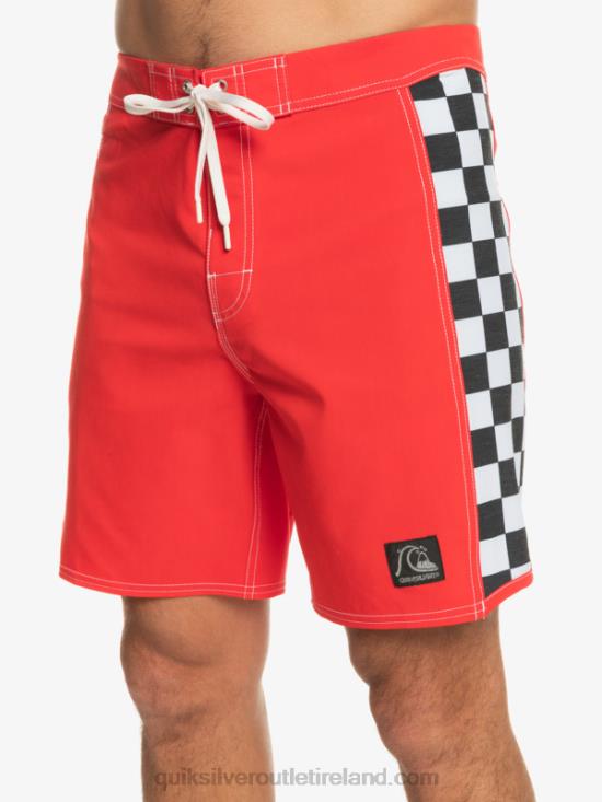 Men Quiksilver Original Arch 18 Boardshorts N02TD176 high risk red