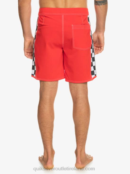 Men Quiksilver Original Arch 18 Boardshorts N02TD176 high risk red