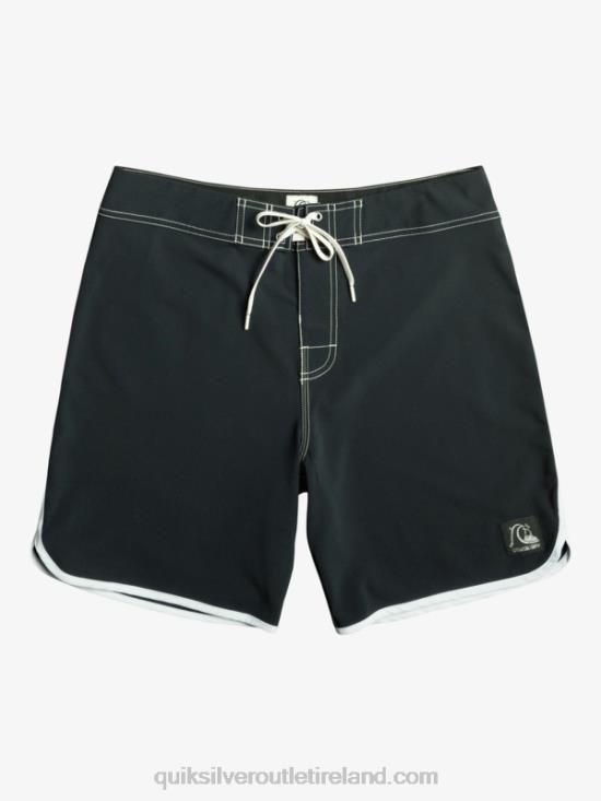 Men Quiksilver Original Scallop 18 Boardshorts N02TD86 black