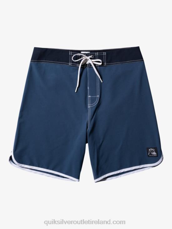 Men Quiksilver Original Scallop 18 Boardshorts N02TD92 midnight navy