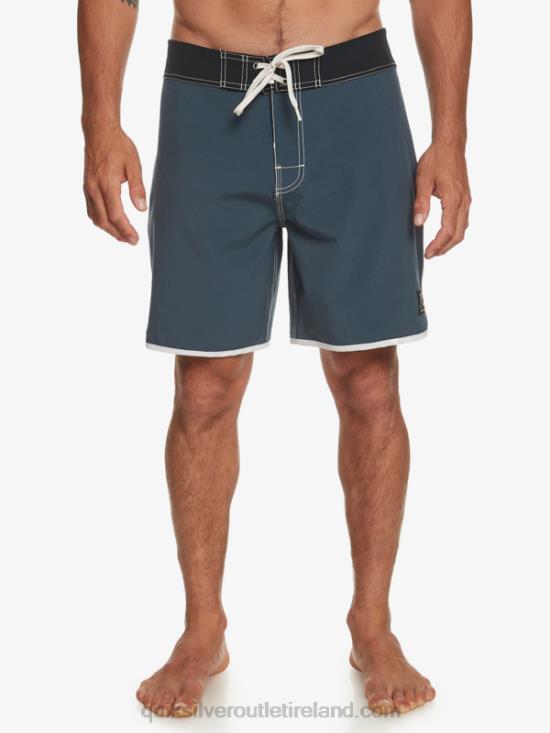 Men Quiksilver Original Scallop 18 Boardshorts N02TD92 midnight navy