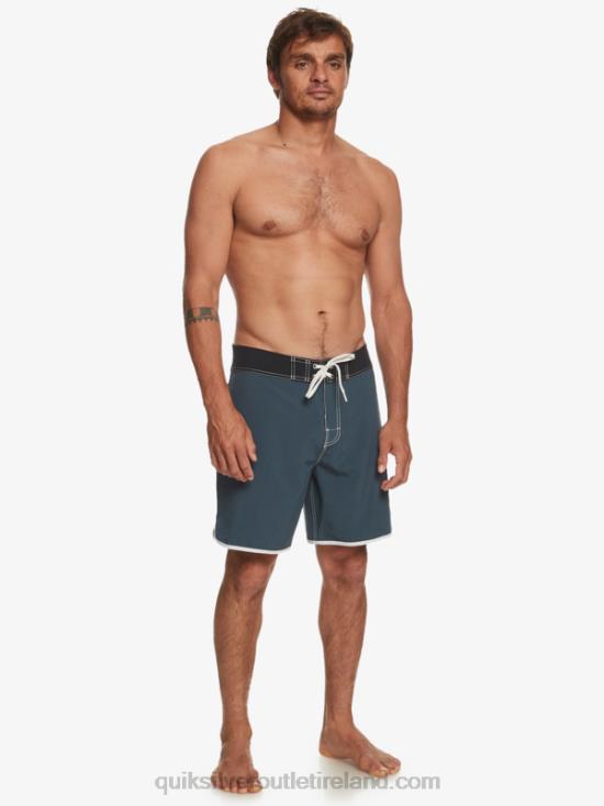 Men Quiksilver Original Scallop 18 Boardshorts N02TD92 midnight navy
