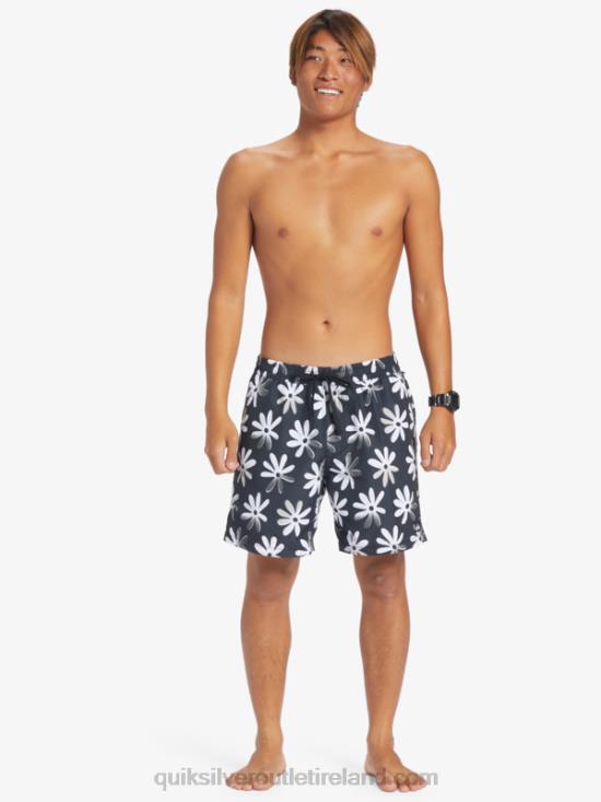Men Quiksilver Re-Mix 17 Volleys N02TD354 tarmac