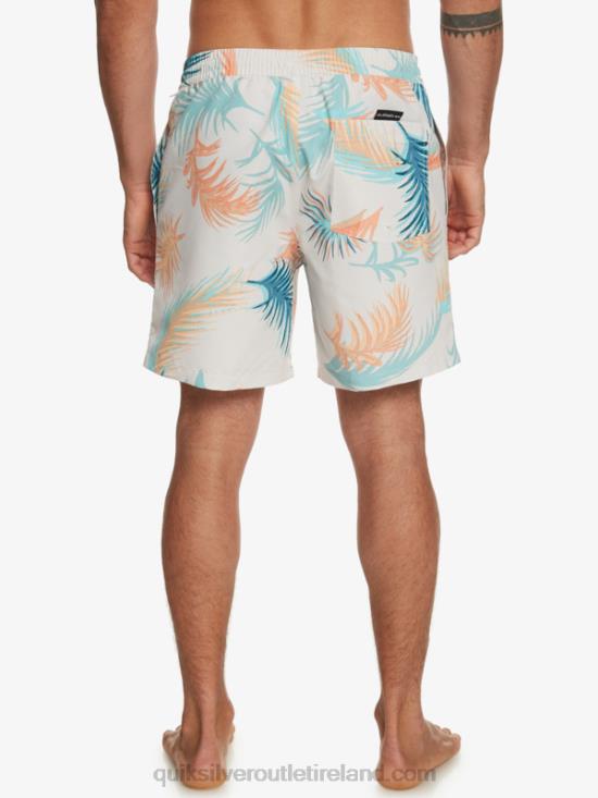 Men Quiksilver Re-Mix 17 Volleys N02TD355 birch