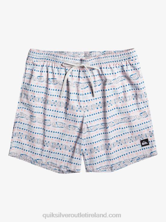 Men Quiksilver Re-Mix 17 Volleys N02TD356 grey violet