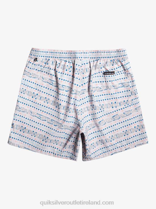 Men Quiksilver Re-Mix 17 Volleys N02TD356 grey violet