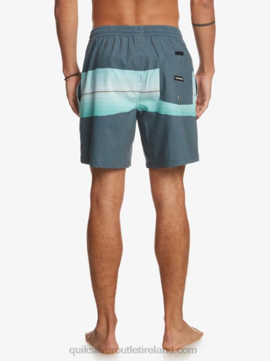 Men Quiksilver Resin Tint Pcs 17 Volleys N02TD1269 insignia blue