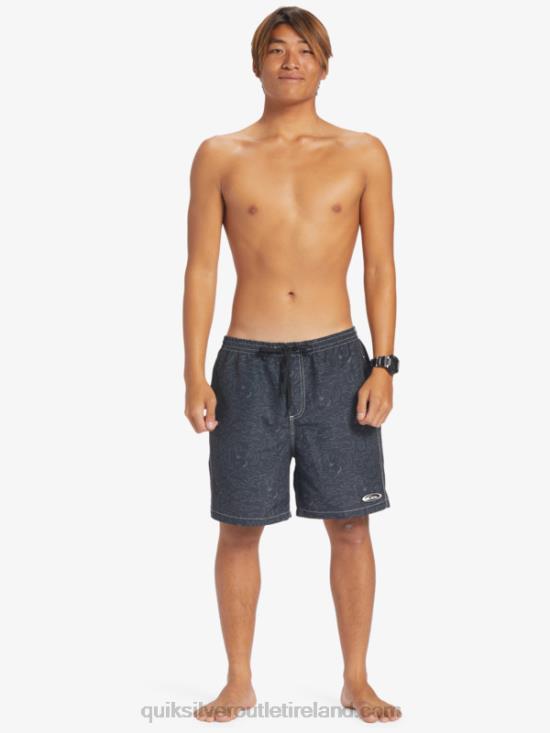 Men Quiksilver Saturn 18 Volleys N02TD583 black