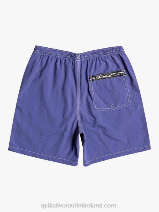 Men Quiksilver Saturn 18 Volleys N02TD585 royal