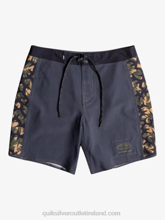 Men Quiksilver SurfSilk Arch 18 Boardshorts N02TD1697 black