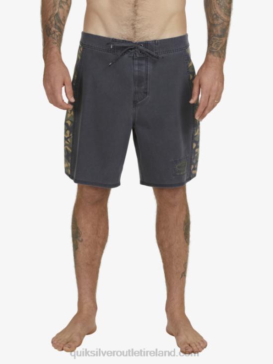 Men Quiksilver SurfSilk Arch 18 Boardshorts N02TD1697 black