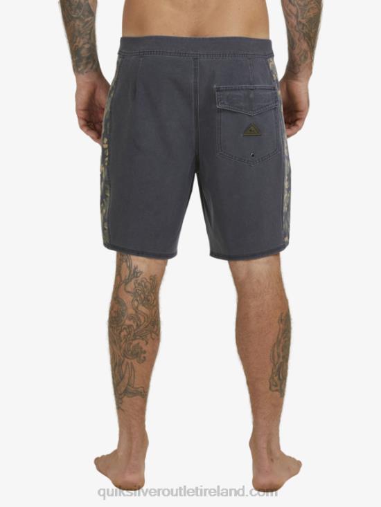 Men Quiksilver SurfSilk Arch 18 Boardshorts N02TD1697 black