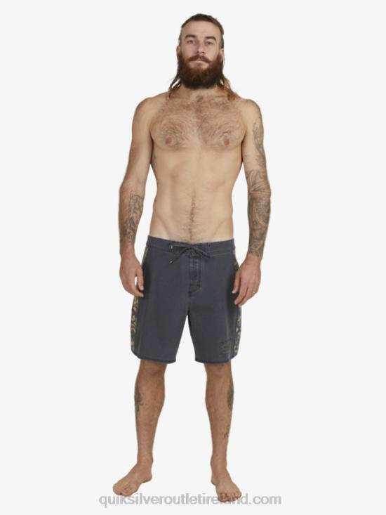 Men Quiksilver SurfSilk Arch 18 Boardshorts N02TD1697 black