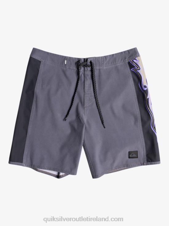 Men Quiksilver SurfSilk Arch 18 Boardshorts N02TD1699 iron gate